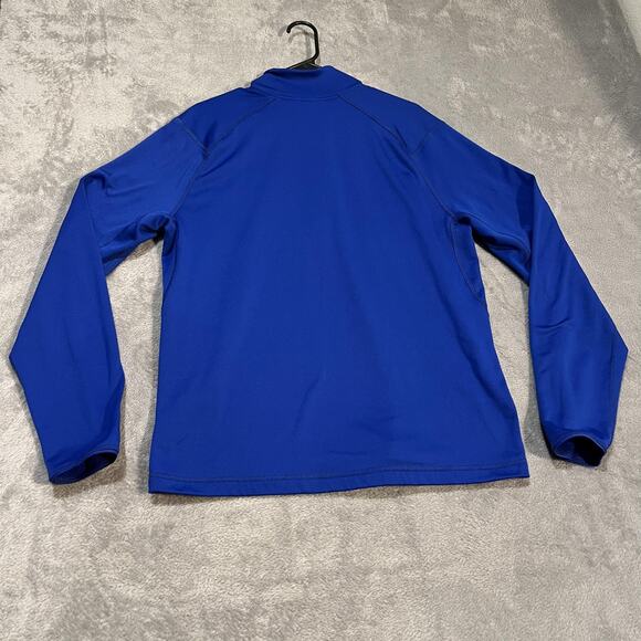 Kjus Pullover Mens Large Blue Hydraulic Half Zip Performance Stretch Outdoor Top - Picture 5 of 6